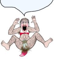 bra country diaper flag flag:poland flies glasses hairy lipstick looking_at_you makeup poland poop soyjak speech_bubble_empty tail tranny variant:markiplier_soyjak // 1099x1129 // 850.2KB