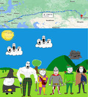 arrow artist:sectionalism bard bow bycocket cloak cloud fantasy feather grass guitar helmet hills holding_instrument holding_object hood instrument jester kohler lute mace medieval muscles nasal_helmet plaid punisher_face sky soyjak staff subvariant:kohler subvariant:pol_face subvariant:wholesome_soyjak sun sword tree variant:a24_slowburn_soyjak variant:chudjak variant:cobson variant:feraljak variant:gapejak variant:impish_soyak_ears variant:markiplier_soyjak variant:soyak variant:tony_soprano_soyjak wizard // 3126x3464 // 1.5MB