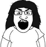 angry clothes eyelashes female hair head_steam long_hair series:foidjaks subvariant:astrology_lover subvariant:female_markiplier subvariant:science_lover variant:markiplier_soyjak // 800x814 // 19.6KB