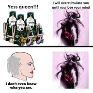 3soyjaks armor bald bolter breasts chaos chaos_god chaos_space_marines demon demonic excited fabius_bile futa futanari glasses grey_eyes hair horn muscles nordic_chad nsfw penis simp slaanesh tentacle tranny variant:soyak warhammer white_hair // 736x736 // 72.6KB