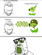 pea peas peashooter plants_vs_zombies say_the_line variant:gapejak variant:peason // 928x1200 // 336.2KB