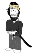 bandage beard katana kimono messy_hair miyamoto_musashi that_one_fucking_picture_of_nate_being_a_smug_little_bastard vagabond variant:cobson // 782x1282 // 103.3KB