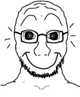 glasses grey_eyes happy smile stubble subvariant:doctos subvariant:doctos_front variant:soyak // 600x718 // 28.2KB