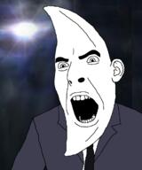 clothes ear mac_tonight mcdonalds moonman necktie open_mouth soyjak suit variant:cobson // 1000x1200 // 378.7KB