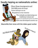 2soyjaks arab immigration indian jewishchud jews meta:tagme mohammed pajeet saudi_arabia sex trans_rights variant:chudjak variant:impish_soyak_ears // 1536x1920 // 451.7KB