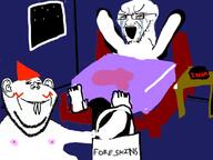 bed blanket blood bloodshot_eyes blush circumcision clock crying ear foreskin glasses gnome hand hands_up holding_object night nipple stubble table vampire variant:impish_soyak_ears variant:soyak window // 1080x808 // 76.5KB