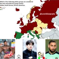 black_cuck black_skin brown_skin earring flag:italy flag:netherlands flag:united_states glasses irl italy korea kpop map open_mouth painted_nails queen_of_spades rope south_korea stubble subvariant:slutson suicide tbp tongue variant:chudjak variant:cobson yellow_skin // 4560x4568 // 7.7MB