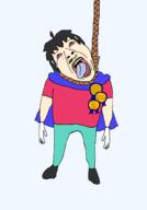 SCIZORBLADE225_GOONS_TO_DANDYS_WORLD award cape crying dandyfag dead deviantart epi fetishist glove hair hanging pedophile scizorblade225 variant:bernd // 1400x2000 // 126.7KB