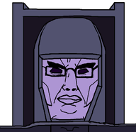 alien angry cartoon closed_mouth decepticon glasses purple_eyes purple_skin robot stunticon subvariant:chudjak_front transformers transformers_(g1) transparent_background variant:chudjak // 1240x1200 // 36.8KB