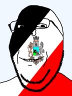 brazil flag flag:macuco glasses macuco municipality open_mouth rio_de_janeiro soyjak stubble teeth transparent_background variant:gapejak // 600x800 // 67.3KB