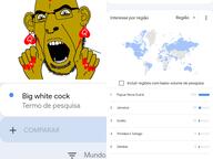 bleached brown_skin cuck ear earring glasses google_trends hand latino nose_ring open_mouth portuguese_text queen_of_hearts soyjak stubble variant:cobson // 1920x1440 // 482.0KB