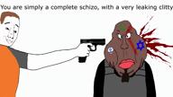 Warrior-Z(user) blood dan fucked_up_colours_award glock hezbollah holding_gun holding_object israel smug star_and_crescent star_of_remphan subvariant:meximutt_front variant:chudjak variant:meximutt warrior-'p_LOST warrior_for_trans_muslim_rights yalla_ya_nasrallah // 1280x720, 43.7s // 2.4MB