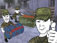 barrel box cyrillic_text military multiple_soyjaks russia subvariant:chudjak_front variant:chudjak variant:kuzjak // 1337x1000 // 1.9MB