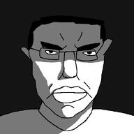 body clothes dark dark_room glasses hair ominous shading shadow subvariant:pol_face template variant:chudjak white_shirt white_skin // 600x600 // 6.5KB body clothes dark dark_room glasses hair ominous shading shadow subvariant:pol_face template variant:chudjak white_shirt white_skin // 600x600 // 6.5KB
