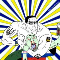 russia subvariant:perceptive_chud ukraine variant:bernd variant:chudjak vatnik z_(russian_symbol) // 2000x2000 // 2.0MB