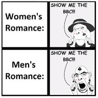 bbc clothes comic femjak hat open_mouth romance variant:cobson // 1000x1000 // 307.8KB