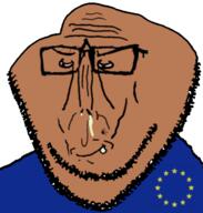 brown_skin european_union merge subvariant:euromutt variant:impish_soyak_ears variant:markiplier_soyjak // 598x628 // 113.5KB