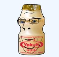 aryan bacteria bbc blond blue_eyes cute drink hwabas4bbc japan probiotics series:foodeez! smile soyjak subvariant:nucob variant:cobson yakult // 3532x3398 // 4.2MB