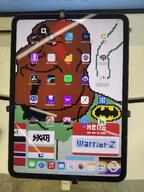 BRIMMIEST_COMMENTS_SECTION☣️☣️☣️_DO_NOT_ENTER☣️☣️☣️ Warrior-Z(user) brown_skin clothes flag flag:india goatee ipad irl_background meta:revjak operation_reality pixel_art stink_lines subvariant:mexiaryan user:warrior-z variant:meximutt // 3016x4032 // 3.6MB
