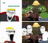amphibian animated arm art back card clothes comic frog full_body glasses hair hand nas:pepe nate pepe_the_frog place_japan poyopoyo smile smug soyjak stubble subnas:apu subvariant:wewjak subvariant:wholesome_soyjak table text variant:angry_soyjak variant:cobson variant:feraljak variant:gapejak variant:soyak // 1205x1080 // 545.1KB