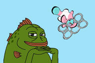 amphibian biology clownfish ecology fish frog grouyper groyper nas:pepe pepe_the_frog suicide tranny troon // 1730x1153 // 194.3KB