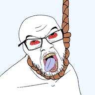 ack ackjak bloodshot_eyes hanging open_mouth rope stubble template transparent_background variant:feraljak white_skin // 1080x1080 // 337.0KB