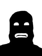black_skin closed_mouth front_facing glasses neutral soyjak stubble subvariant:neutralplier template the_binding_of_isaac variant:markiplier_soyjak white_eyes // 600x800 // 1.8KB