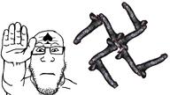 bbc bnwo dildo queen_of_spades roman_salute subvariant:neutralplier swastika variant:markiplier_soyjak // 1920x1080 // 178.8KB