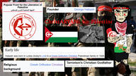 1926 2008 arab arabic_text beard christian_cross christian_identity christian_terrorism christianity communism cross crucifix flag flag:palestine flag:palestine_(1938) george_habash greek_orthodox_church hammer_and_sickle headband irl_background january_28 keffiyeh muscles muscular_male orthodox orthodox_church orthodox_cross palestine pflp red_headband red_star star subvariant:unbotheredchud template the_popular_front_for_the_liberation_of_palestine transparent_background unbothered variant:chudjak wikipedia // 1920x1080 // 539.3KB