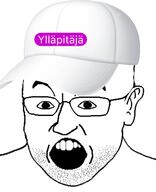 angry cap clothes ear eric_butts finnish_text glasses hat open_mouth soyjak stubble variant:eric_butts // 1125x1383 // 90.1KB