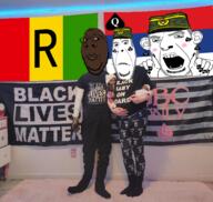 3soyjaks angry biting_lip black_lives_matter blacked bosnia camouflage carpet closed_mouth clothes drawer erdl_pattern facial_mark flag flag:serbia full_body grey_eyes grey_hair hair hat irl_background kris_kane m81 military military_cap military_uniform nose_piercing nose_ring ominous painted_nails power_outlet queen_of_spades rape ratko_mladić rwanda serbia soyjak spade stubble subvariant:hornyson subvariant:slutson subvariant:wholesome_soyjak text uniform variant:cobson variant:gapejak woodland yugoslav_wars yugoslavia // 1080x1021 // 1.1MB