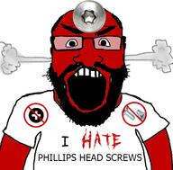 angry arm balding beard clothes fume glasses hair i_hate open_mouth red_skin screw soyjak subvariant:science_lover text tshirt variant:markiplier_soyjak // 630x621 // 167.1KB