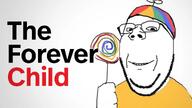 clothes glasses hand healthygamergg holding_object lollipop manchild propeller_hat smile soyjak stubble subvariant:wholesome_soyjak text variant:gapejak youtube_thumbnail // 1280x720 // 397.2KB