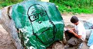 beard book emerald gemstone glasses irl irl_background mud neutral outside real_life real_person stubble subvariant:neutralplier variant:markiplier_soyjak // 1258x666 // 1.3MB