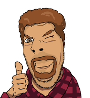 afro benji_coleman brown_eyes brown_hair drug_dealer goatee mixed_race plaid plaid_shirt red_shirt schedule_i thumbs_up variant:cobson video_game winking // 650x700 // 55.1KB