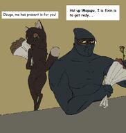 anthro averi black_skin bouquet brown brown_skin deformed fanart flower flowers fox furfag furnigger furry furtranny islam nigger niggerhell plant series:warrior-z_and_averi subvariant:chudjak_front trend:slopjak variant:chudjak warrior-z_(user) yellow_sclera // 1192x1260 // 75.9KB