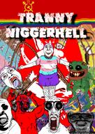 ack amphibian big_eyes communism crying flag:transgender_pride_flag frog green_skin hell lgbt nas:pepe niggerhell noose open_mouth pepe_the_frog pride_flag red_skin rope satanism teeth transgender_flag variant:bernd variant:cryboy_soyjak variant:feraljak variant:mentaljak variant:soyak white_skin // 1000x1414 // 1.2MB