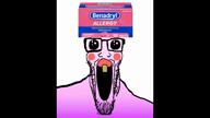 4soyjaks angry benadryl bleach bloodshot_eyes blue_skin blush clorox datura distorted drool ear flavorjak flower fume glasses gums meds oh_my_god_she_is_so_attractive one_tooth open_mouth overdose pfizer pink_skin plant red_skin sharp_teeth slideshow smoke stretched_chin stretched_mouth stubble sweating text variant:markiplier_soyjak zoloft // 1920x1080, 2.8s // 870.7KB