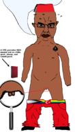 anger_mark angry bbc bloodshot_eyes brown_eyes brown_skin bug closed_mouth clothes country countrywar crying ear fez flag fly glasses hat lgbt magnifying_glass mustache nsfw penis progress_pride_flag small_penis soyjak spade speech_bubble speech_bubble_empty subvariant:chudjak_front subvariant:obsessedchud text turkiye variant:chudjak // 1092x1911 // 199.1KB