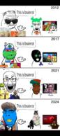 2012 2017 2021 2024 21st_century_humor 4chan 4cuck among_us angry baby barack_obama boomer brainrot caca colorful cross facebook fallenchungus fidget_spinner fnf_pedo friday_night_funkin' gen_alpha glasses happy humor hypocrisy hypocrite jimmy_neutron marijuana meme millenial mlg monsters_inc mr_incredible newfag oldfag pacifier pingas pointing reddit skibidi_toilet smug subvariant:chudplier surreal surreal_memes t-pose thougher trollface trollge tv_(4chan) twitter variant:cobson variant:el_perro_rabioso variant:feraljak variant:gapejak variant:markiplier_soyjak variant:soyak variant:wojak video_game weed weegee youtube_poop ytp zoomer zoomer_hair // 461x1024 // 452.4KB