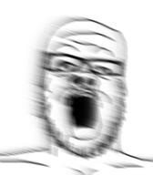 animated blur glasses mustache open_mouth shaking soyjak stubble variant:a24_slowburn_soyjak // 454x520 // 2.5MB