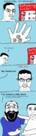 balding beard coin comic glasses money open_mouth quarter smile subvariant:chudjak_front subvariant:pol_face subvariant:science_lover text variant:chudjak variant:markiplier_soyjak vending_machine wholesome // 476x1809 // 153.7KB