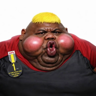 character:hunky cobblestone_(user) fat grin meta:ai_generated nigger obese subvariant:fat_alicia subvariant:grinninghunky subvariant:hunky_twink_sex_machine talking variant:alicia video wide_smile // 560x560, 6s // 1.2MB