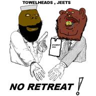 a_wyatt_mann beard clothes crooked_teeth dothead_nigger eyebags hat holding_paper pajeet poojeet sandnigger student_visa subhuman subvariant:indiamutt subvariant:wholesome_soyjak text towelhead variant:gapejak variant:impish_soyak_ears // 512x512 // 145.1KB