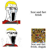 angry antiswarthy_(namefag) crying excited fetish hand hands_raised hands_up nate sad slopjak subvariant:wewjak thing_japanese variant:cryboy_soyjak variant:soyak yellow_hair // 1500x1500 // 373.1KB