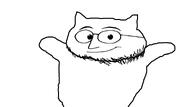 animal cat glasses looking_at_you smile stubble subvariant:weirdcat variant:weirdpenis // 960x533 // 24.6KB