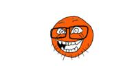 annoying_orange food fruit glasses oekaki open_mouth orange soyjak stubble variant:oranjak // 500x250 // 14.7KB