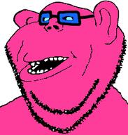 amerimutt doll_(user) glasses open_mouth stubble subvariant:impish_amerimutt variant:impish_soyak_ears // 219x230 // 13.9KB