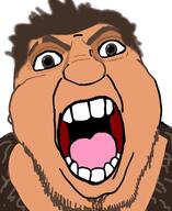 angry caveman grug the_croods variant:chugsjak // 1124x1374 // 1.0MB