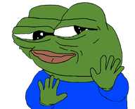 aliased amphibian cringe disgusted frog hand nas:pepe pepe_the_frog series:remastered_frogs squinting subnas:apu transparent_background